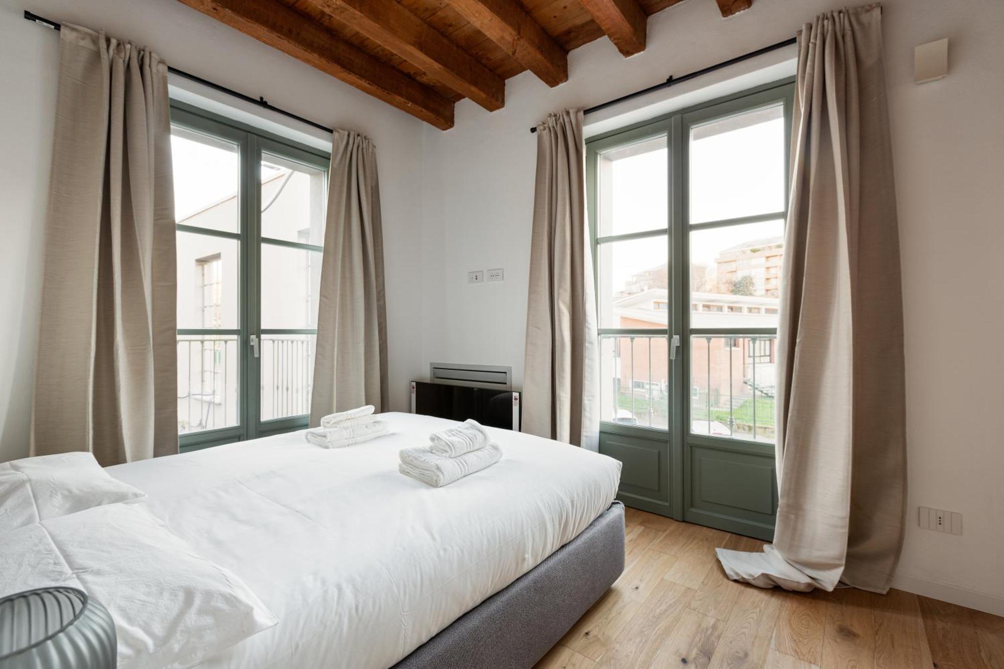 Modern Apartment In Milan With Balcony 外观 照片